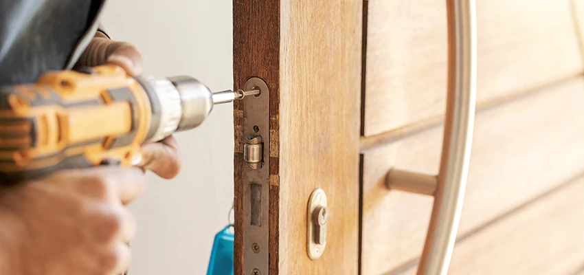 Mortise Broken Door Lock Repair in Coral Gables, Florida